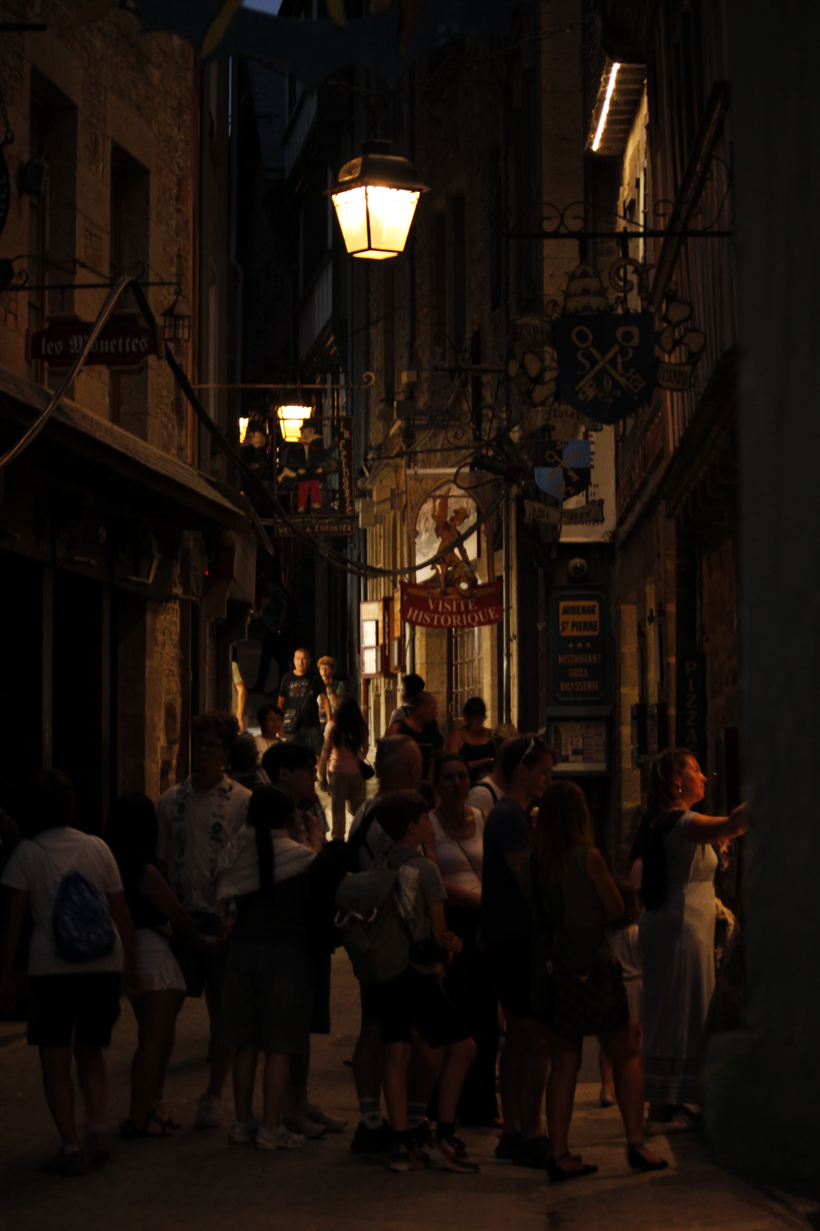 Hoofdstraat Le-Mont-Saint-Michel