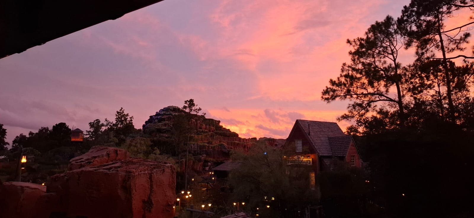 Sunset Disney World Orlando