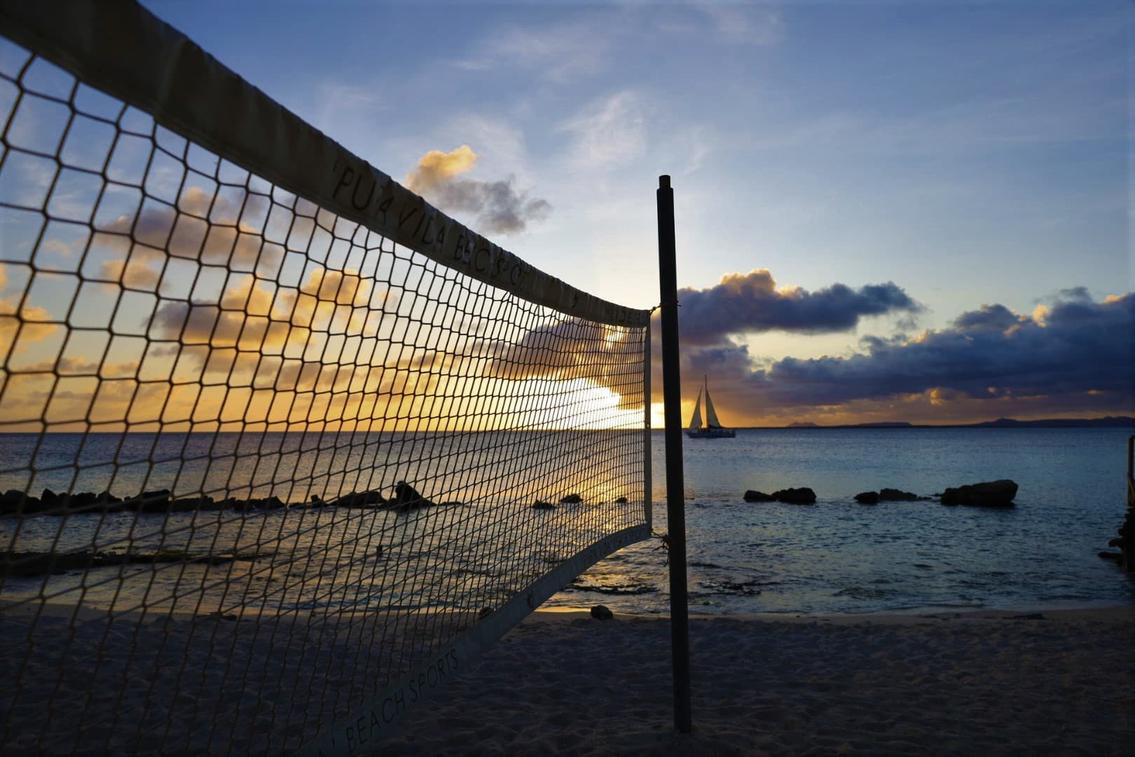 'Zonsondergang op Bonaire'
