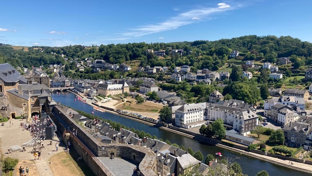Uitzicht op Bouillon