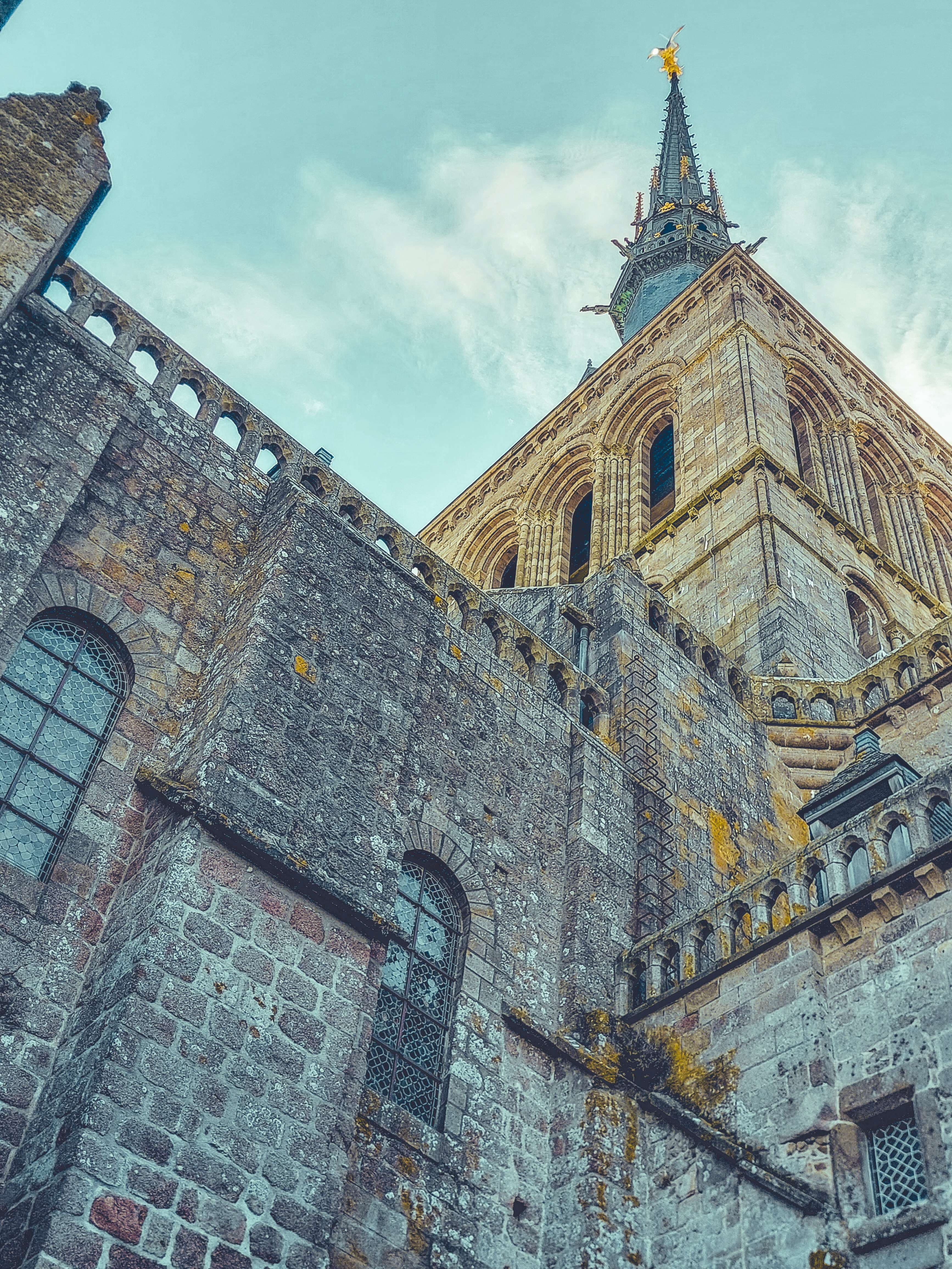 Foto 1: Hooste punt van Le Mont-Saint-Michel