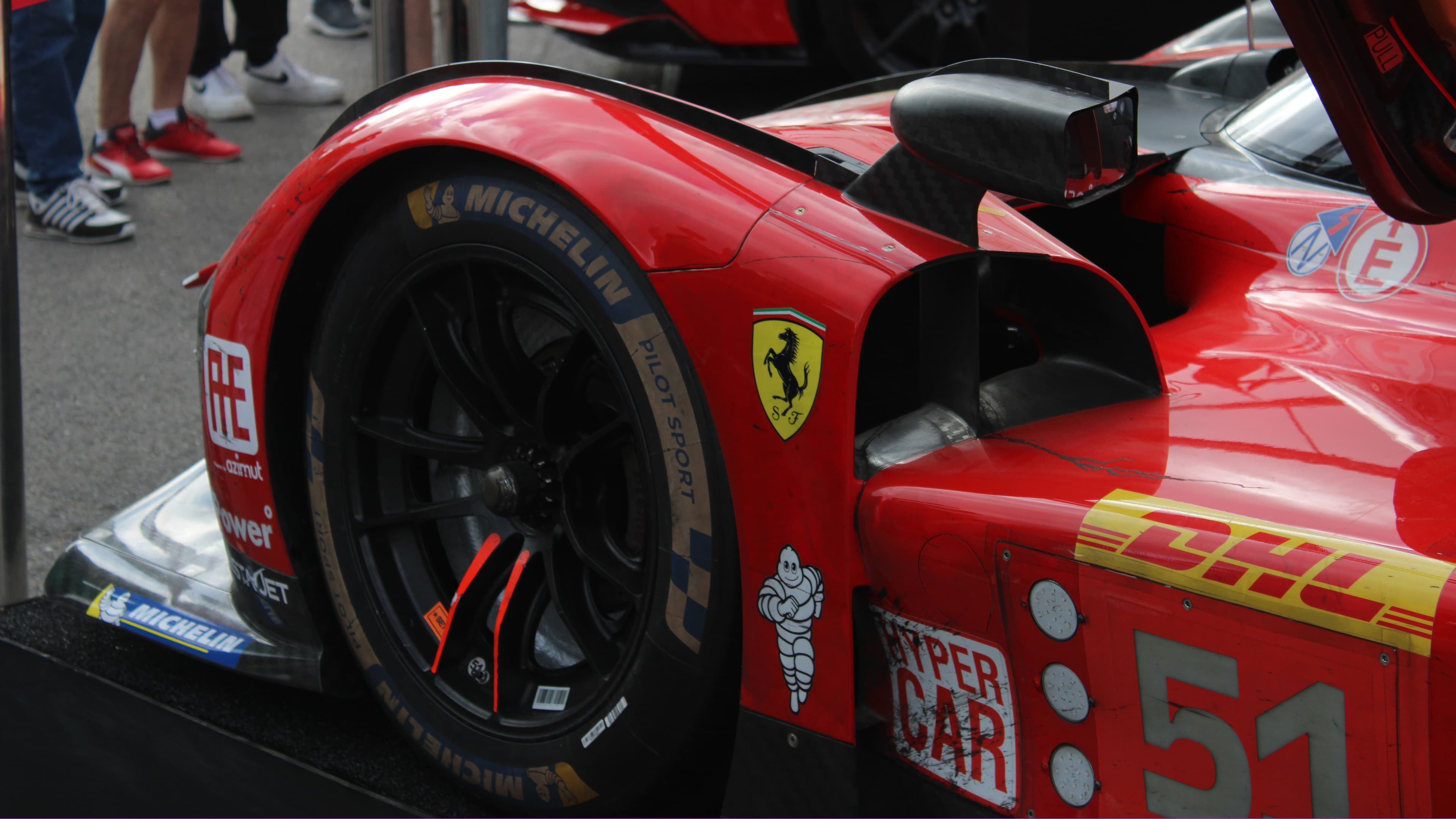 Le Mans winnende Ferrari 499P