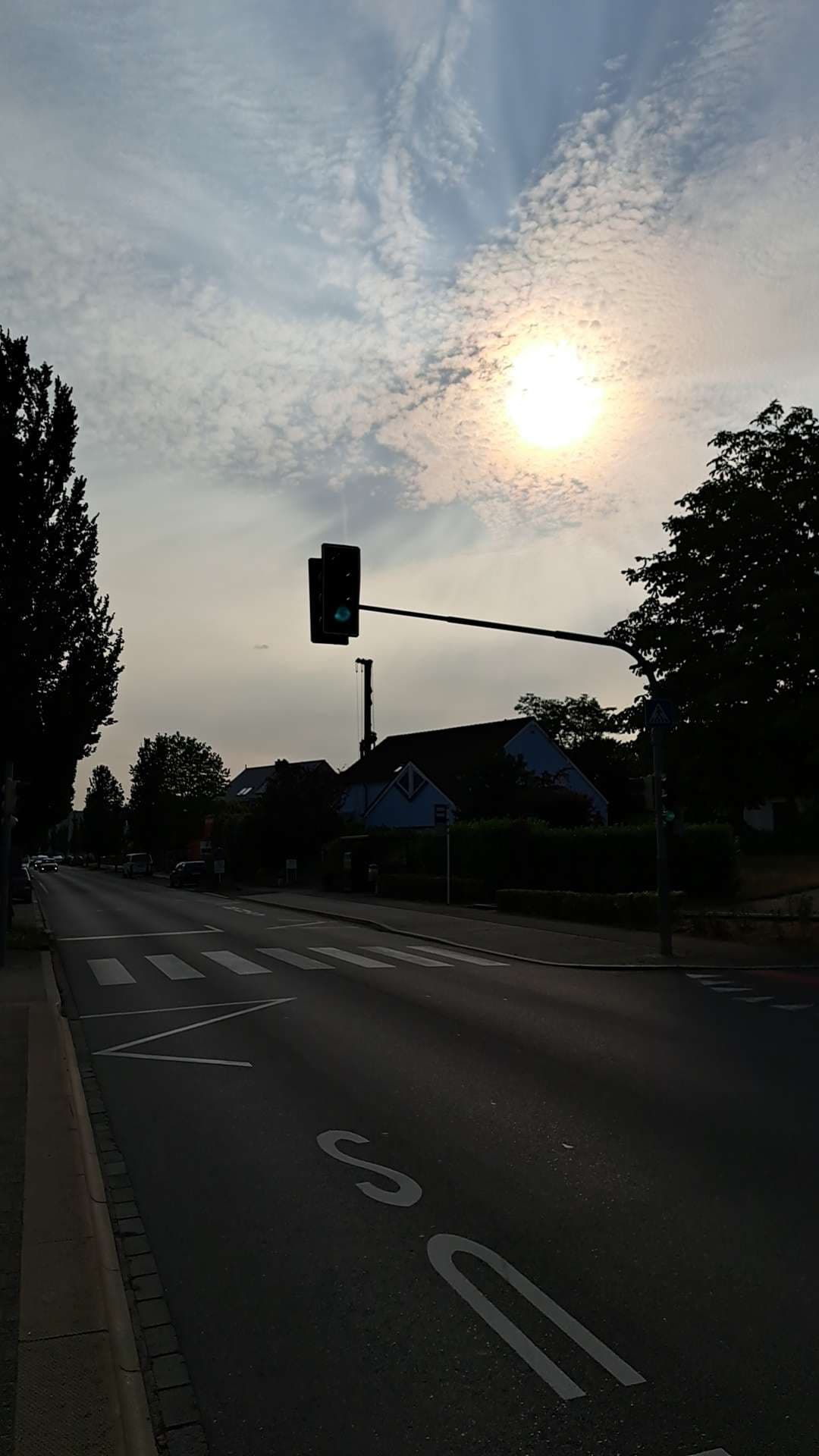 Zonsopkomst in Senningerberg